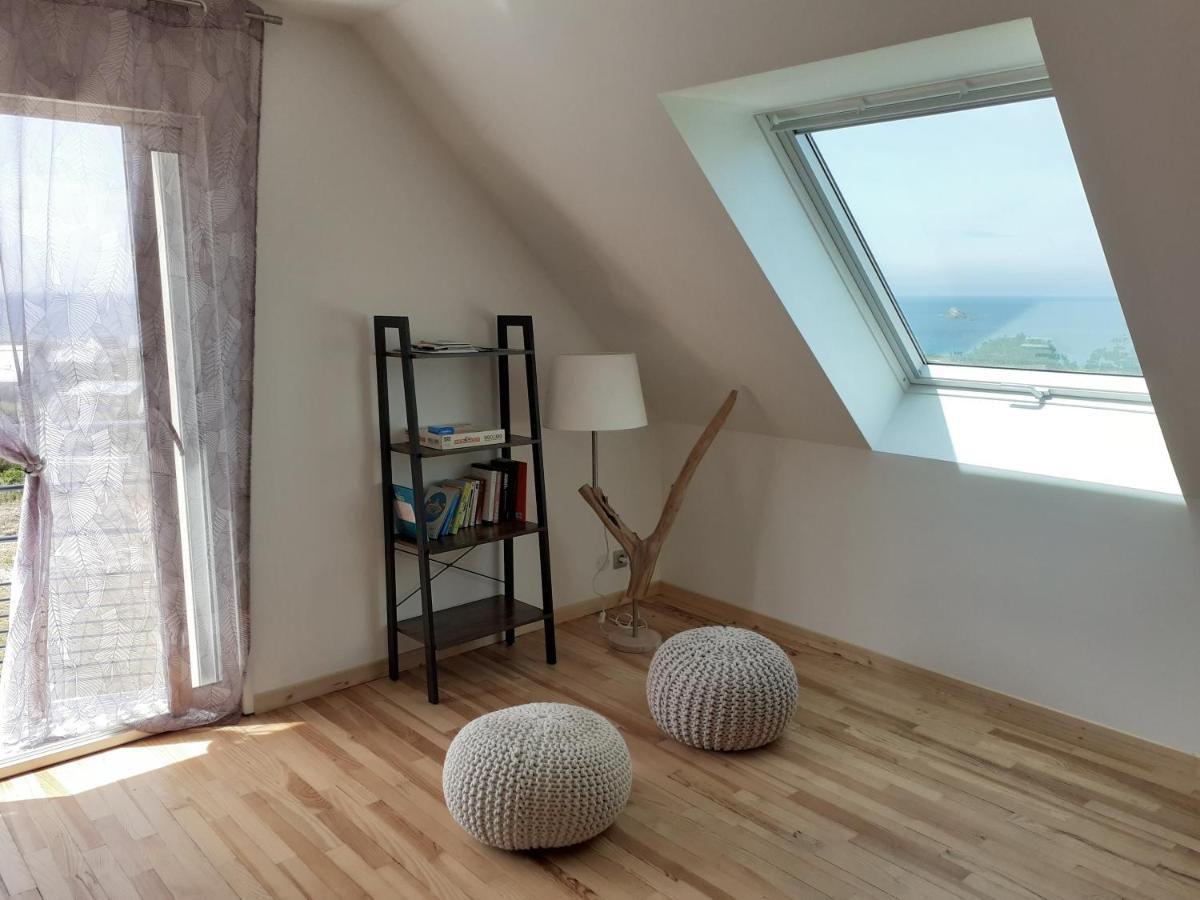 Maison proche du Phare de Trézien vue mer Plouarzel Extérieur photo